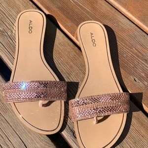 Aldo sparkle sandals